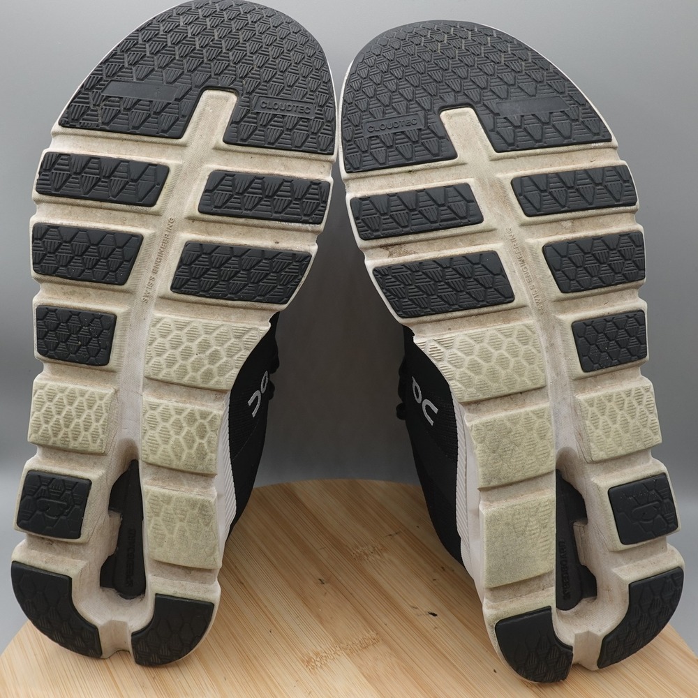 On Cloudrunner Mens 10 Wide 2E Eclipse Black Grey… - image 8